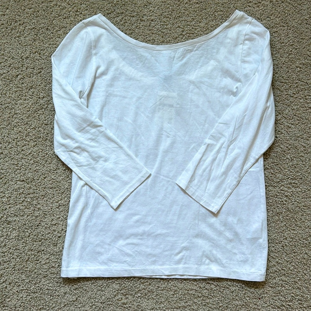 NWT J.Crew White Shirt (Small)